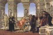 Sandro Botticelli Calumny oil